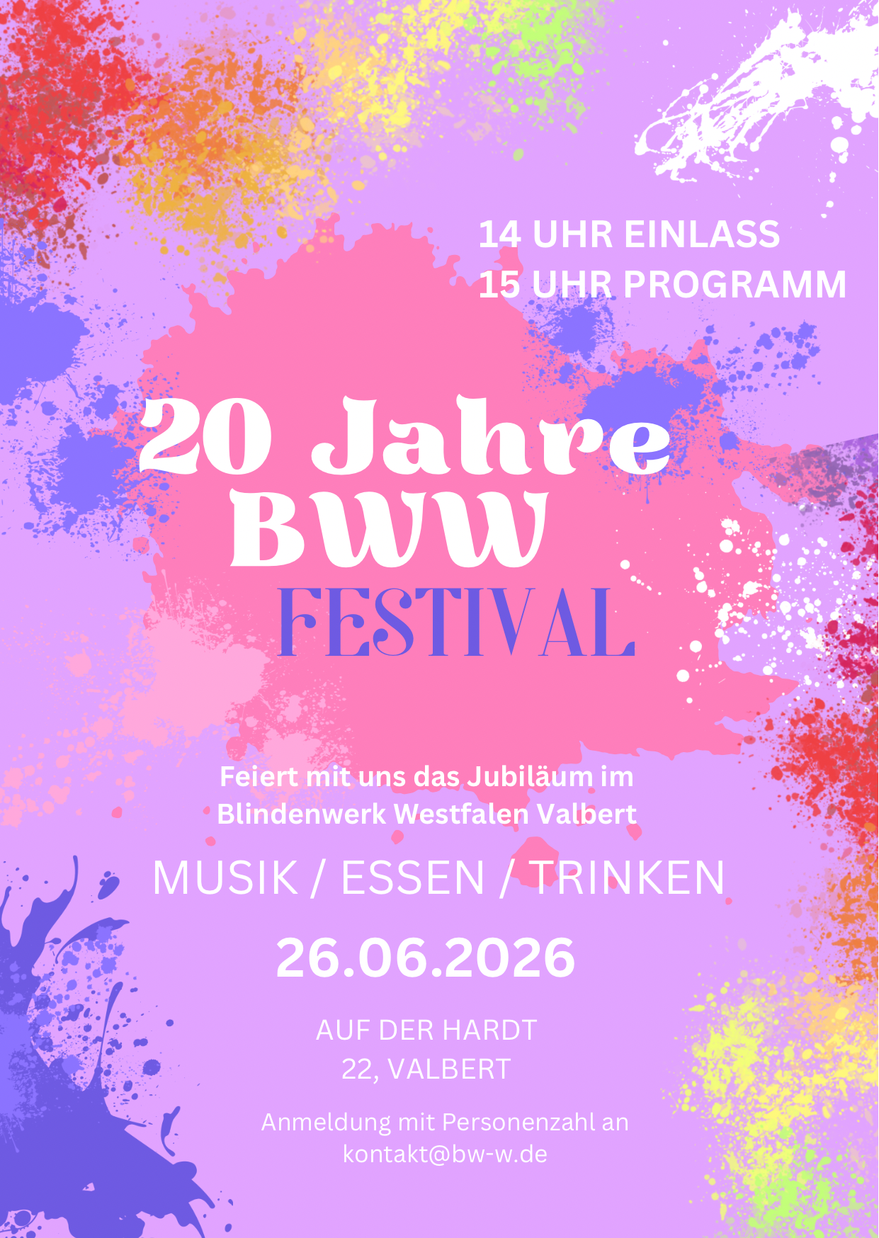 20 Jahre BWW Festival